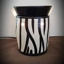 Retired Scentsy Zebra Warmer - NIB