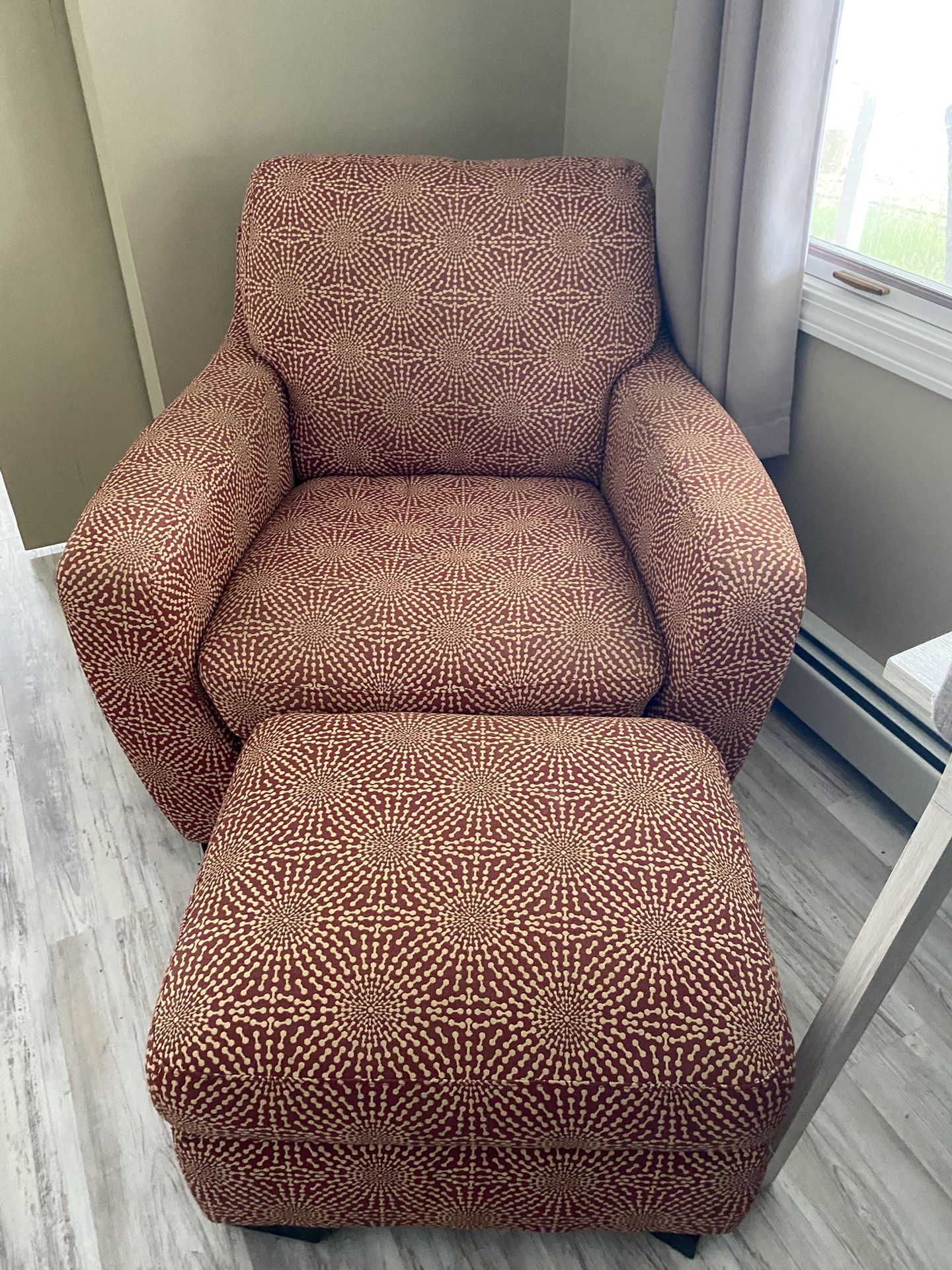 Chair and Ottoman