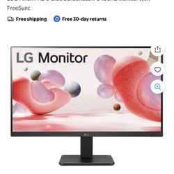 LG 24 Inch FHD 3-Side Borderless IPS 100Hz Monitor
