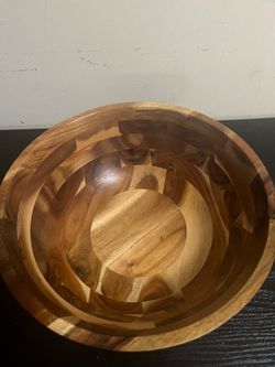 Beautiful Handcrafted Segmented Hardwood Bowl – Artisan Home Décor