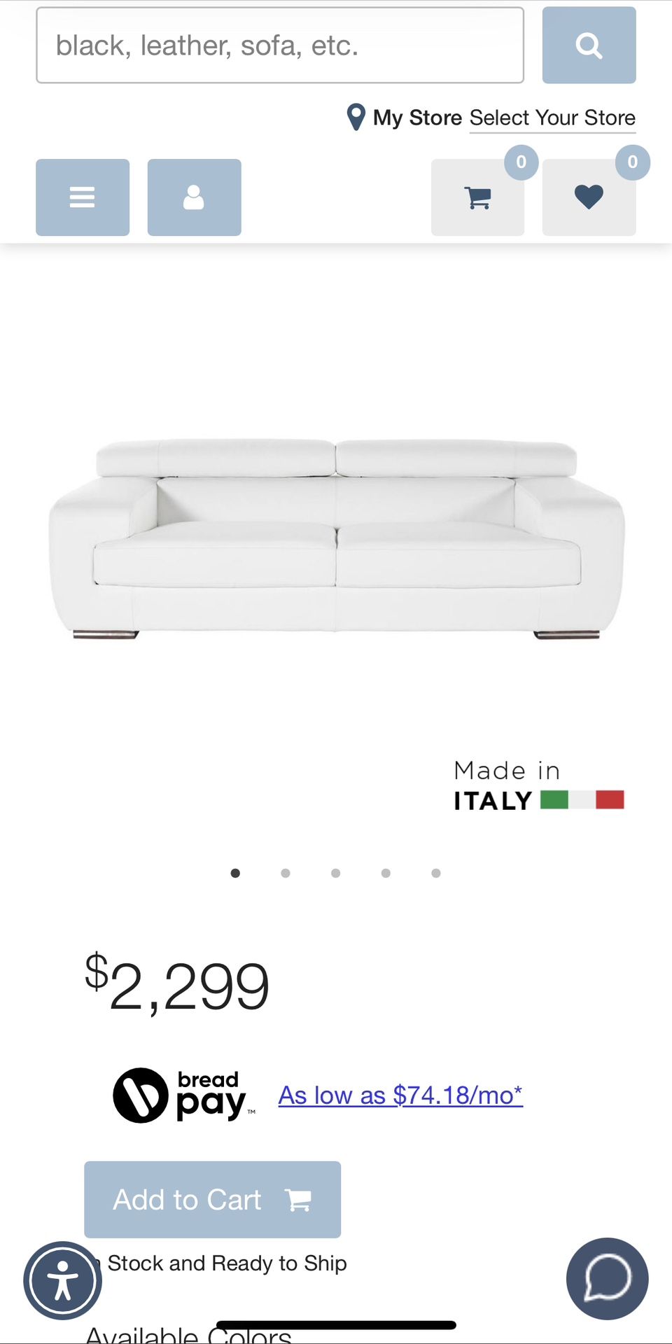Luxury Italian Leather Recliner Sofa