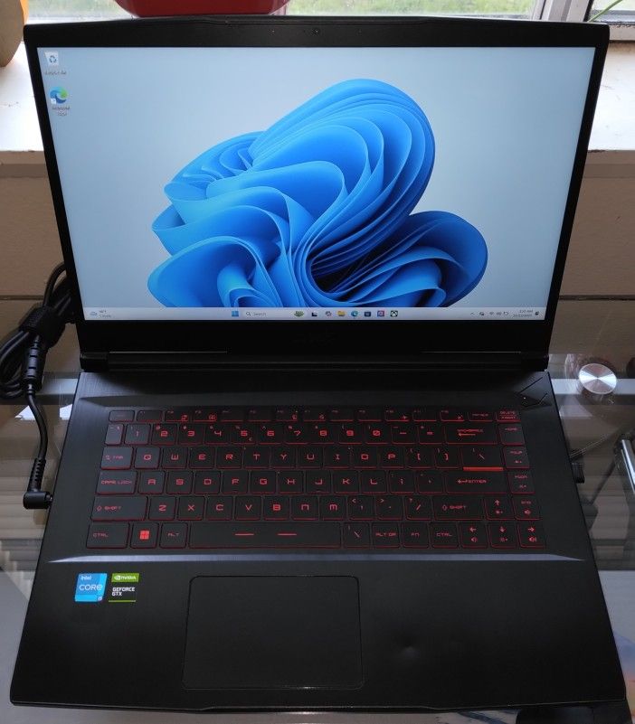 MSI GF63 THIN 11SC 11TH GEN INTEL CORE I5-11400H NVIDIA GEFORCE GTX 1650 WITH MAX Q DESIGN LIKE 🆕!