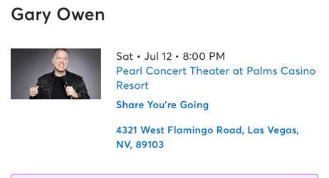 Gary Owen Tickets