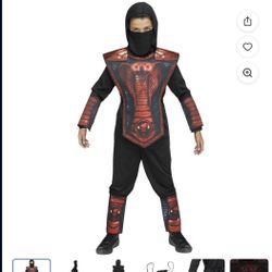 Cobra Ninja Boy Costume 