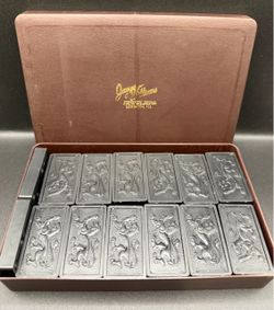 Vintage 1(contact info removed) James C. Williams Jewelers Domino Set
