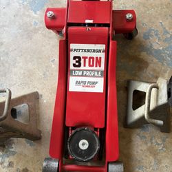 3 Ton Low profile Floor Jack And Stands