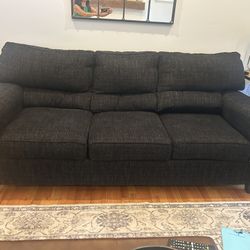 Couch And Oversized Chair. 