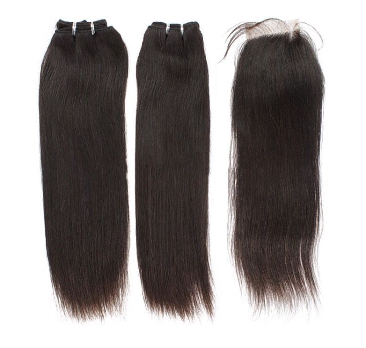 Selling 16", 20" Indian Straight with 18" closure for $130