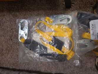 Safety lanyard 6' w/ snap hooks