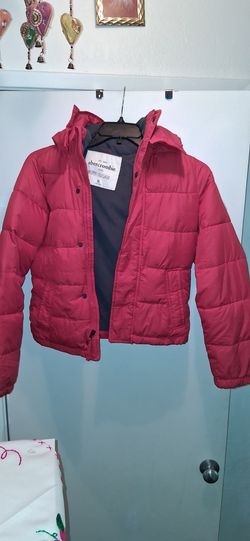 Abercrombie Red Warm Jacket Boys Xl