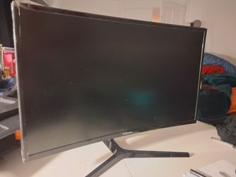 27" Curved Samsung Monitor less than year old Works Great!!!Moving Selling more items