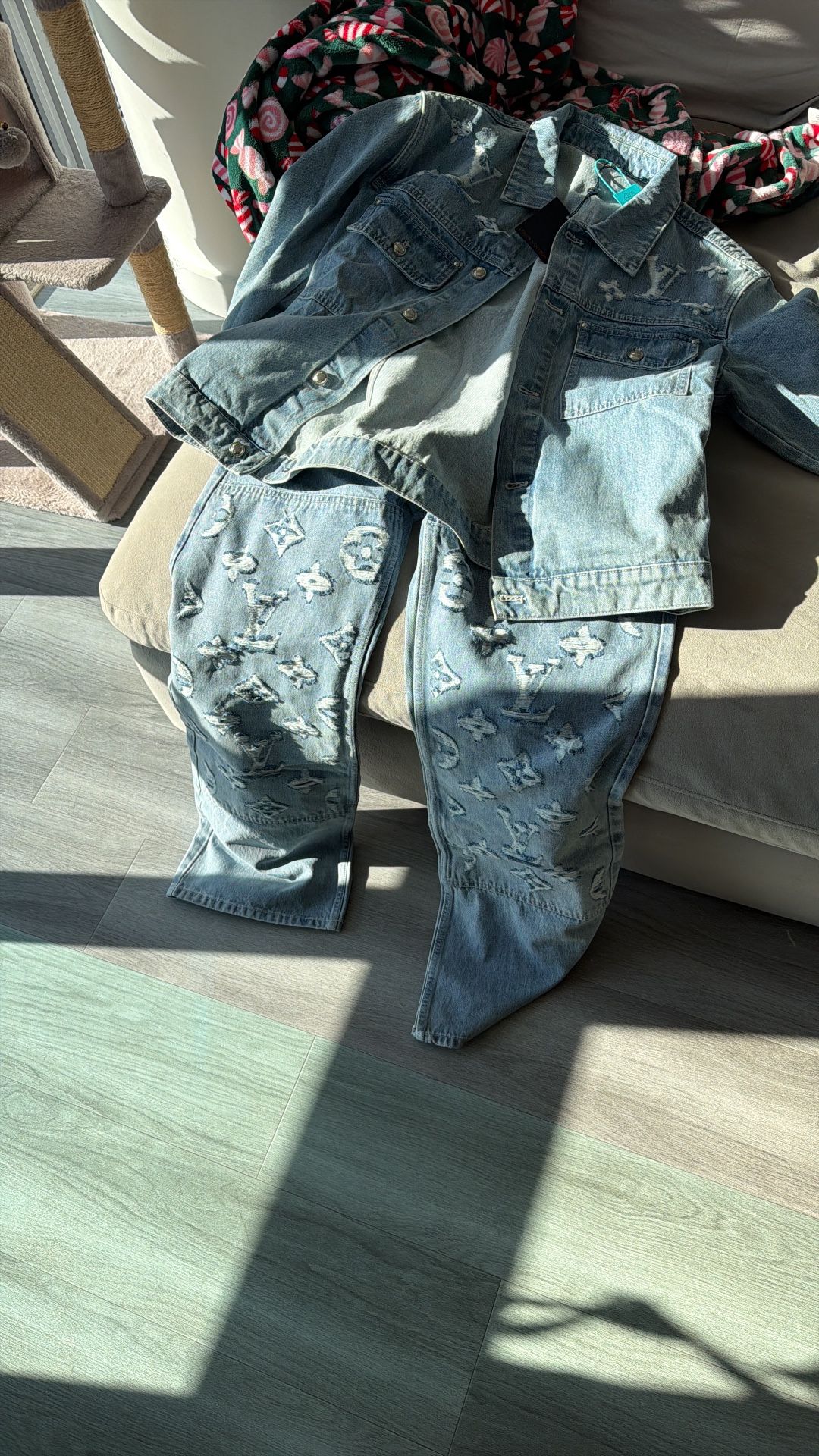 Louis Vuitton Jeans And Jacket