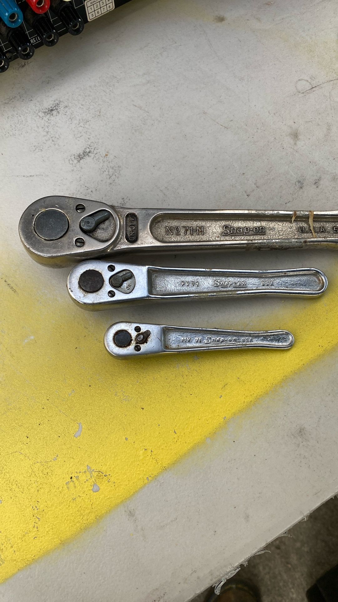 snap on tool raychets
