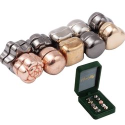 10PCS No-Snag Magnetic Hijab Pins Set – Strong Hold, No Holes, Luxury Metallic Finish