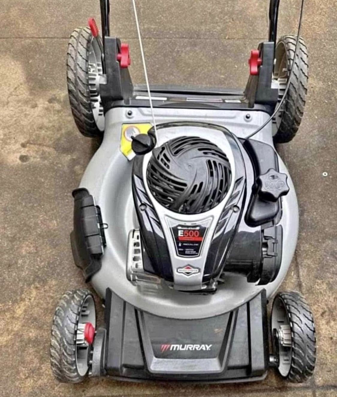 Murray 21 in. 140 cc Briggs and Stratton Walk Behind Gas Push Lawn Mower with Height Adjustment and