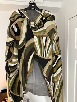 Pucci Cigarette Silk Trousers Size US10 