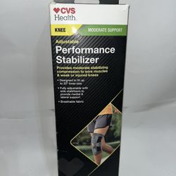 CVS Health Knee Adjustable Performance Stabilizer Moderate Support