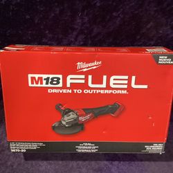 🧰🛠Milwaukee M18 FUEL Brushless 4.5”- 6” Braking Grinder w/Paddle Switch-NEW!(Tool-Only)-$235!🧰🛠
