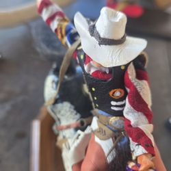 Saddle Bronc Rider Statue