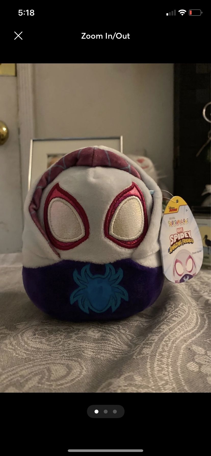 Squishmallow 5 In. Marvel Ghost-Spider
