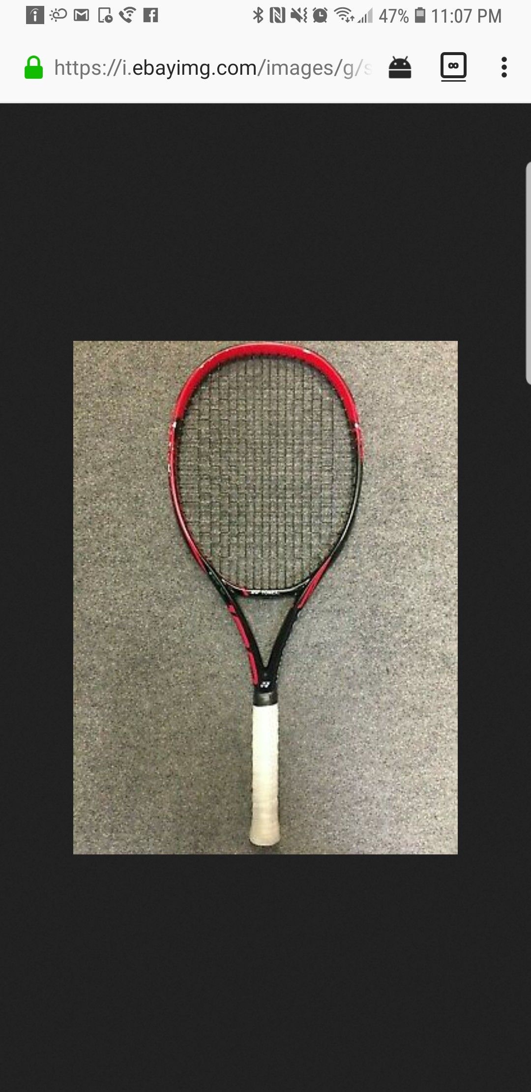 Yonex VCORE 100 tennis racket 4 1/4 grip Japan