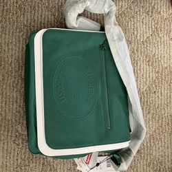 Supreme LACOSTE Small Messenger bag (Green)