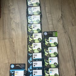HP 950/951 (Reg & XL) ink cartridges lot