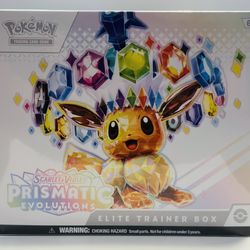 Pokemon Prismatic Evolutions Elite Trainer Box ETB