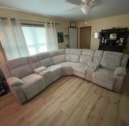CORDUROY RECLINER SECTIONALS 😍😍