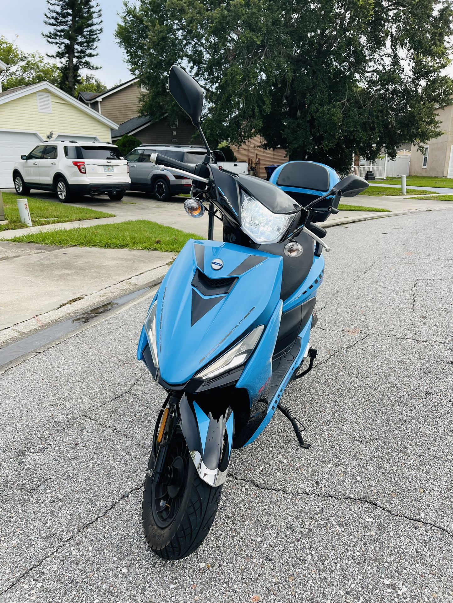 2024 Italica Diablo 50cc Scooter 