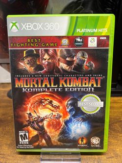 $20 Mortal Kombat Komplete Edition on Xbox 360. Tested & Works. Complete / CIB