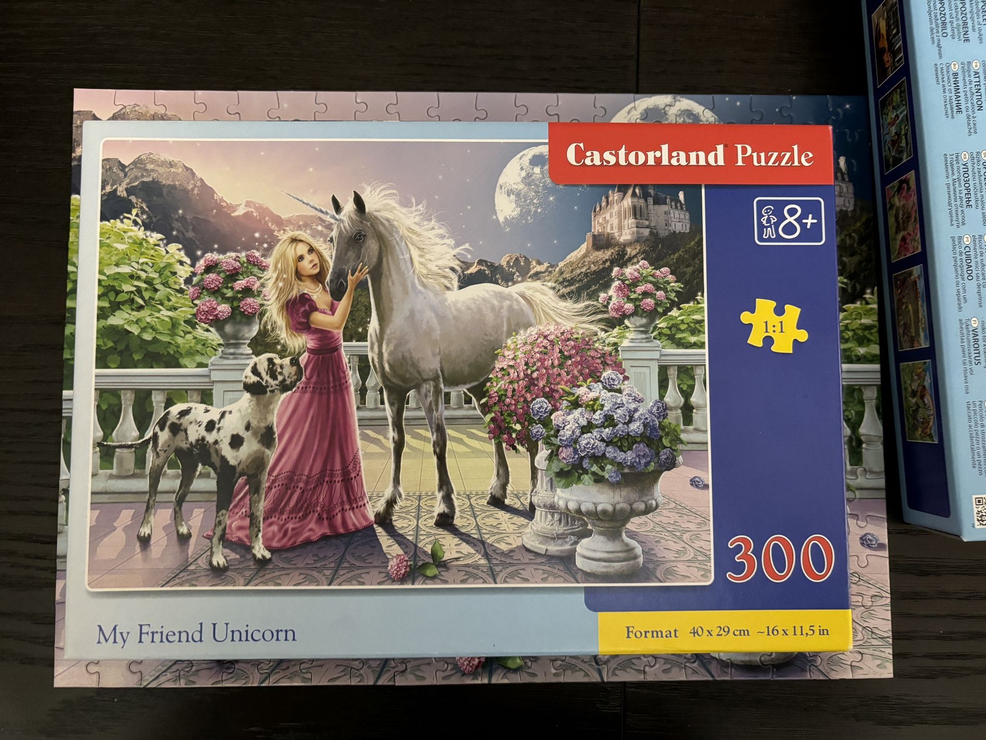 Puzzles 300pc Princess With Horse