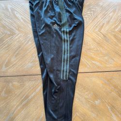 NEW with tags Mens Size SMALL Black W  GREY Adidas Tiro21 Soccer Training Pants 
