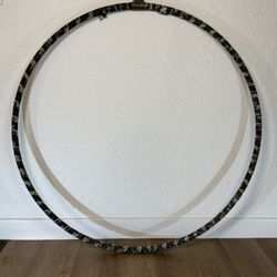 Aerial Hoop/Lyra - 43” Solid Steel Single Tab