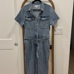 Steve Madden Denim Jumpsuit 