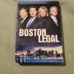 BOSTON LEGAL SEASON FOUR 5 DISC SET