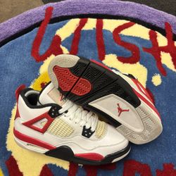 Air Jordan 4 Red Cement GS 
