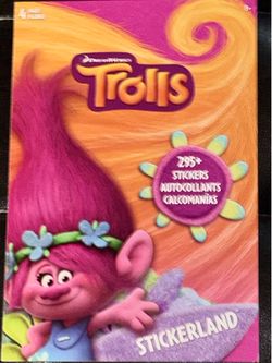 *NEW* DreamWorks Trolls Ultimate Activity Bundle – Coloring, Stickers, Crayons & Paint Set