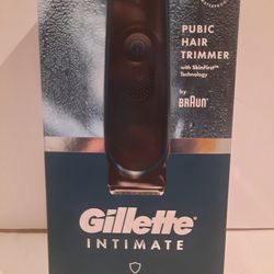 Gillette Intimate Pubic Hair Trimmer W/ SkinFirst Technology