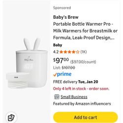 Bottle Warmer Babies