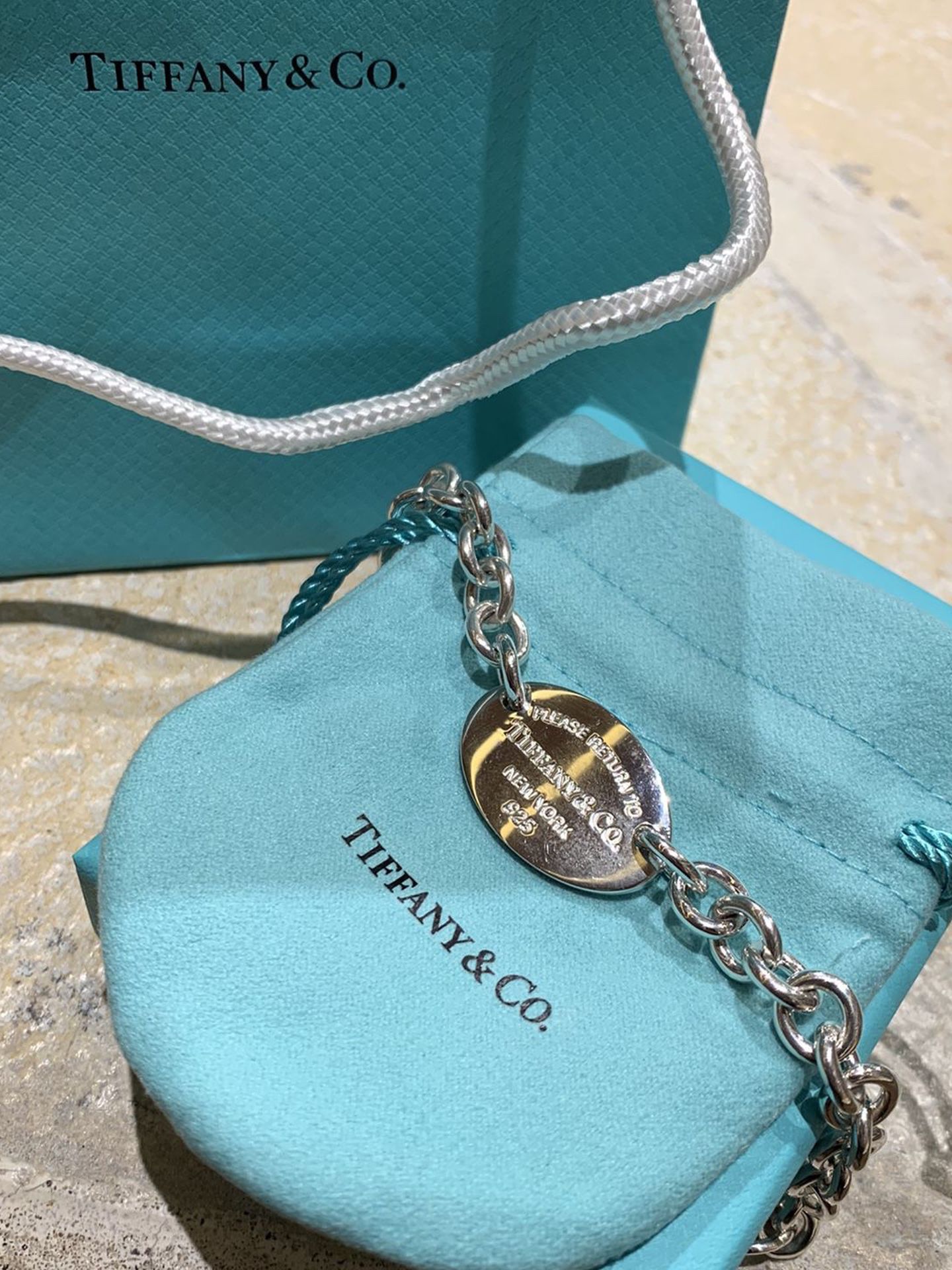 Tiffany & Co. Oval Bracelet $200