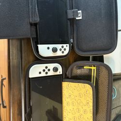 2 Nintendo Switch OLED And Games