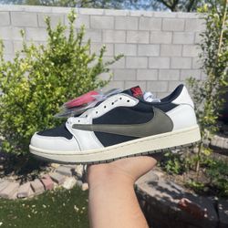 Jordan 1 Travis Scott Low Olives  (Read Description) 