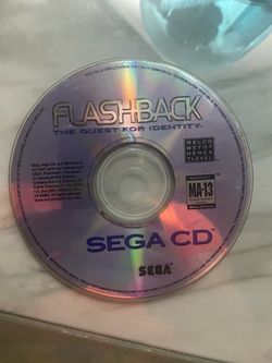 Flashback The Quest For Identity (Sega cd) untested- disc only