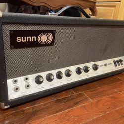 Vintage 1969 Sunn Sceptre 60W Tube Amp w/ Reverb + Tremolo