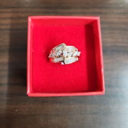 14k Cluster Ring