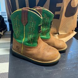 John Deere Cowboy Boots Size 7c