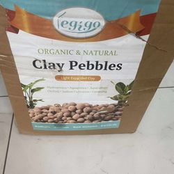 15 LBS organic expanded clay pebbles suitable for indoor plants
