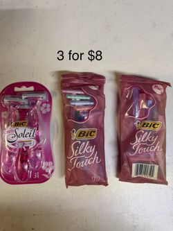 3 Bic Razors: 3 For $8