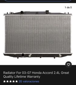 Radiator for Honda Accord